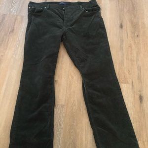 Polo Green Corduroy Pants